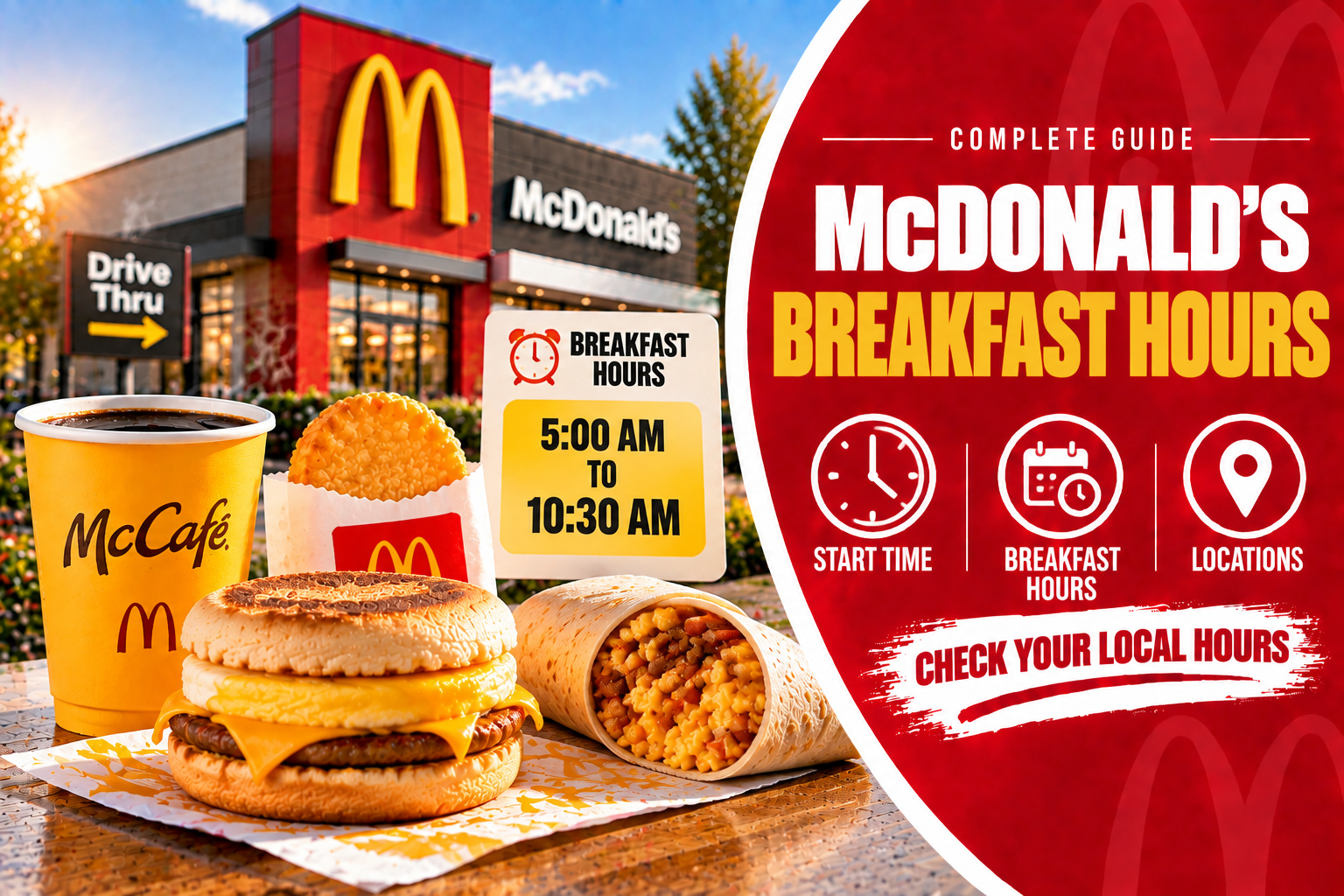 McDonald’s Breakfast Hours 1 McDonald’s Breakfast Hours