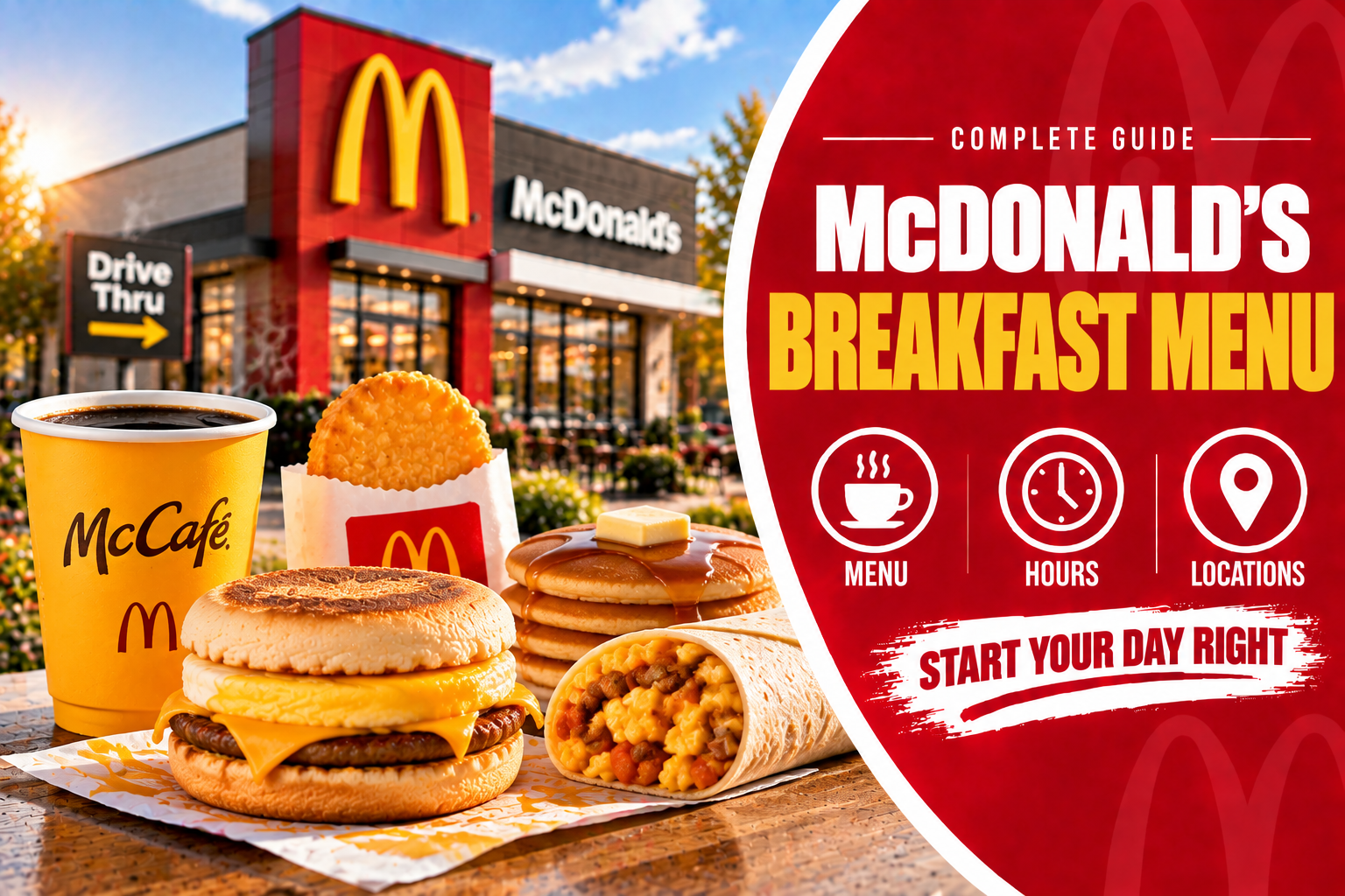 McDonald’s Breakfast Menu 1 McDonald’s Breakfast Menu