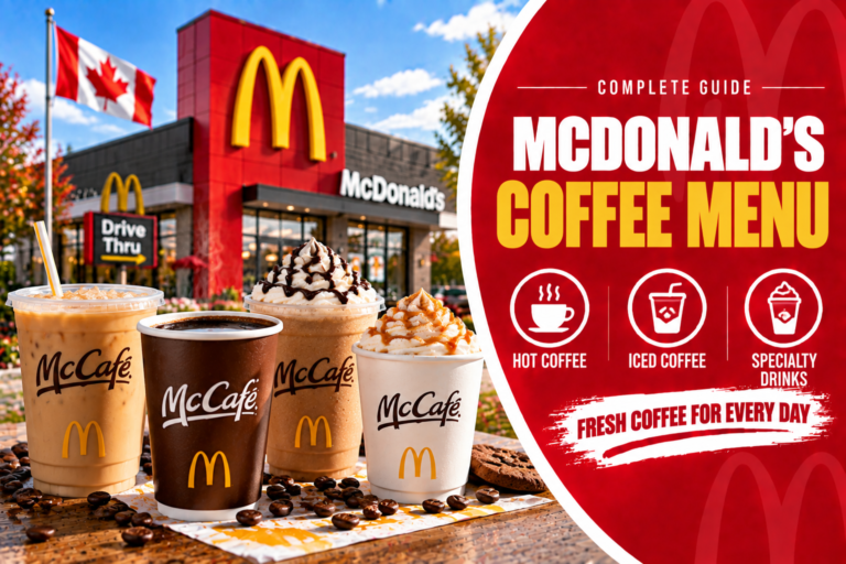 McDonald’s Coffee Menu 25 McDonald’s Coffee Menu