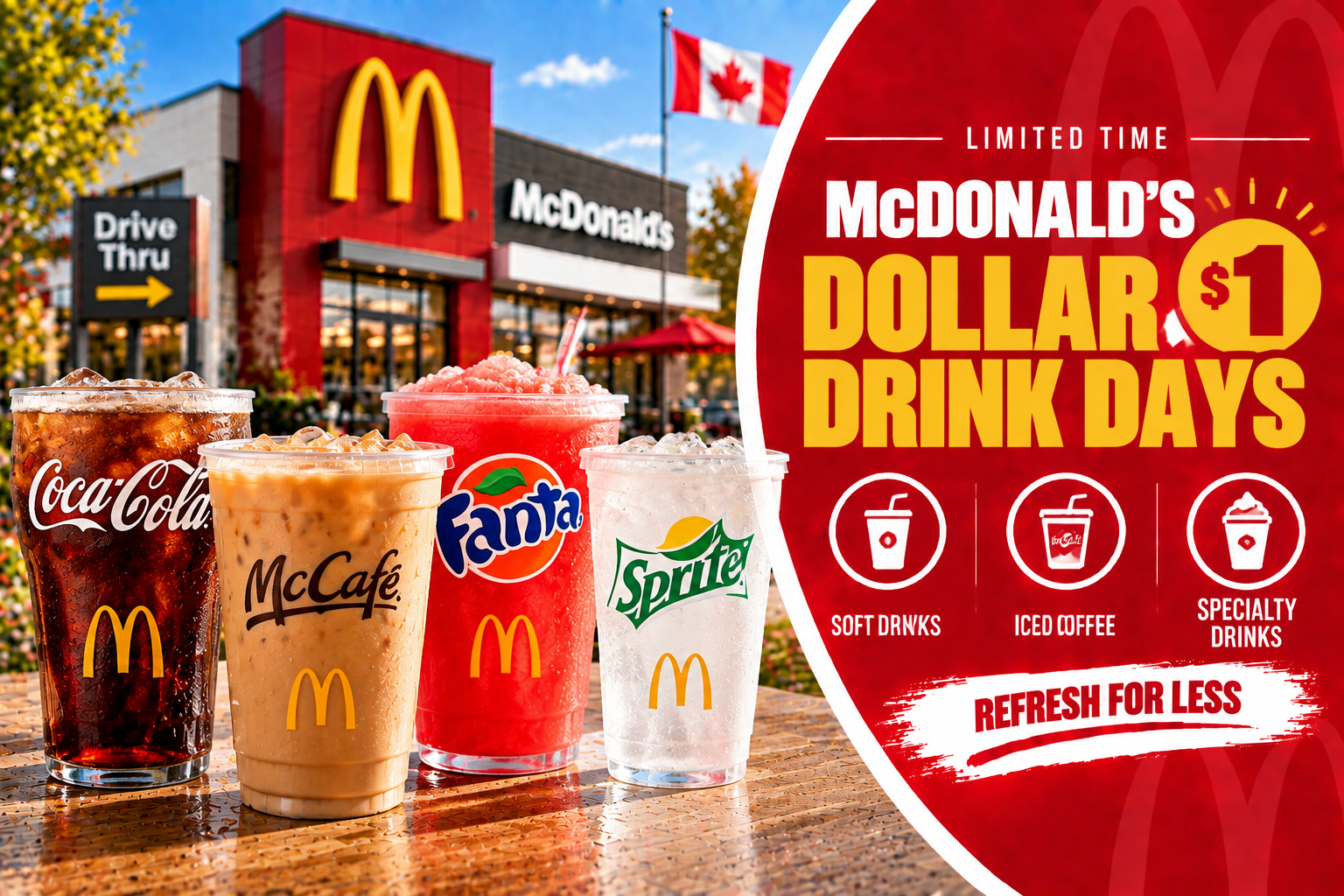 McDonald’s Dollar Drink Days