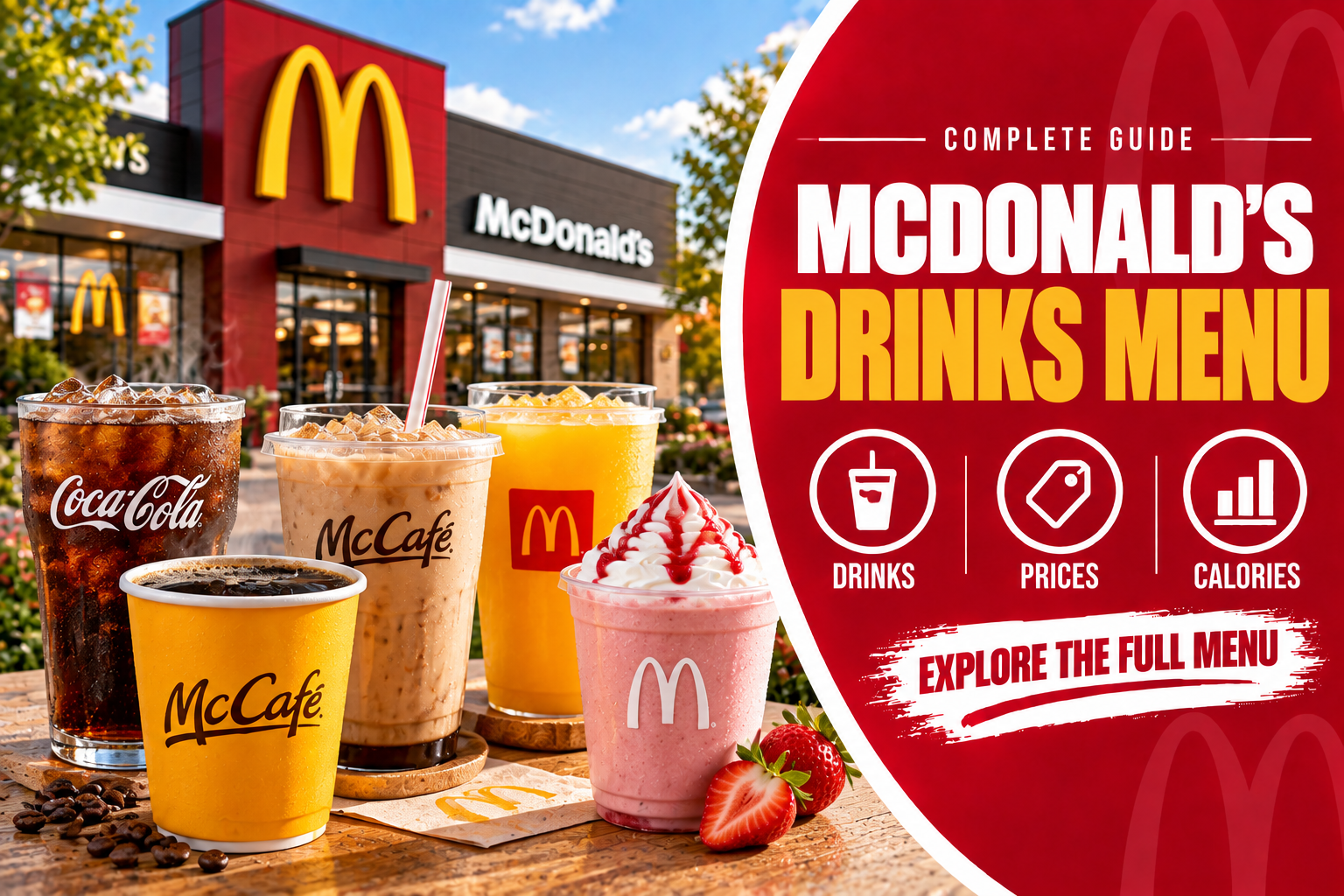 McDonald’s Drinks Menu 1 McDonald’s Drinks Menu