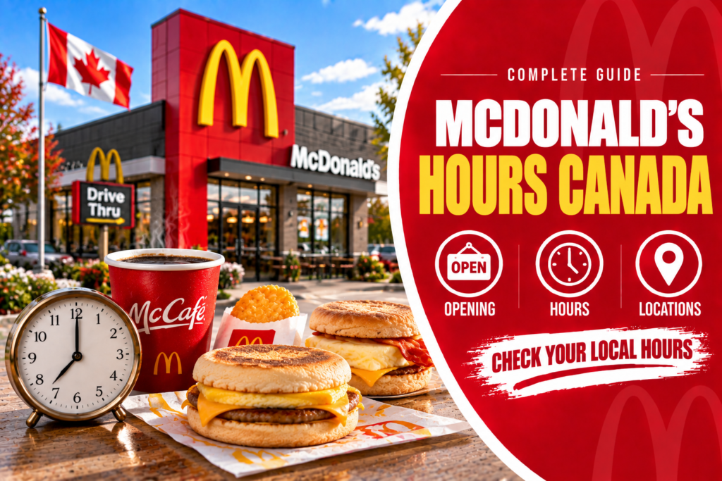 McDonald’s Hours Canada