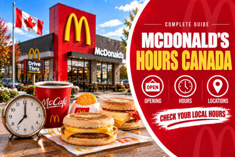 McDonald’s Hours Canada