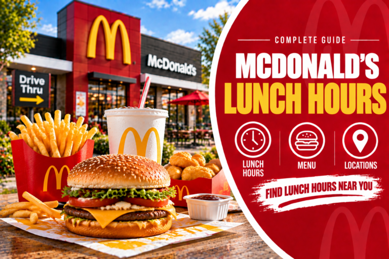 McDonald’s Lunch Hours